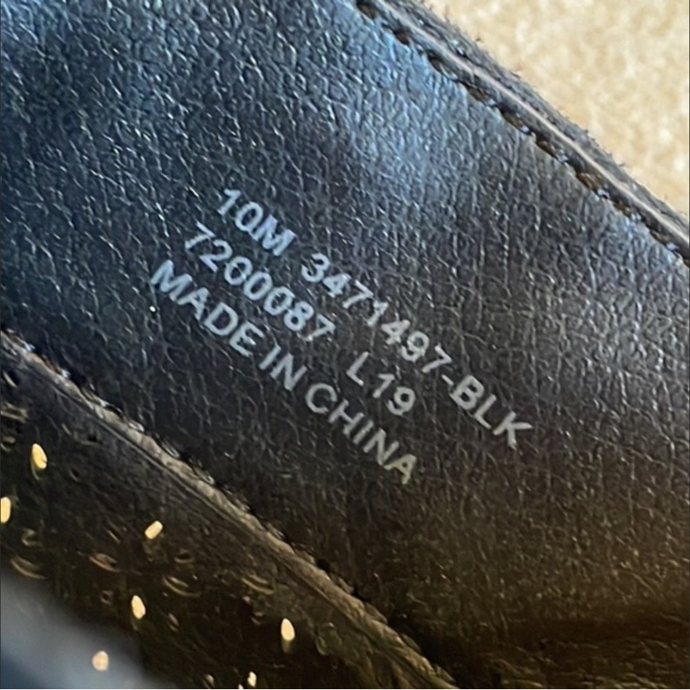 Frye and Co. Jacy Perf Mule Black 10 M - Picture 5 of 10